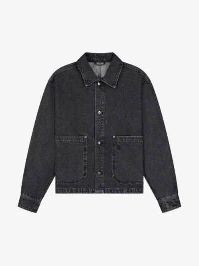 Olaf Olaf Denim Boxy Jacket - Donkergrijs