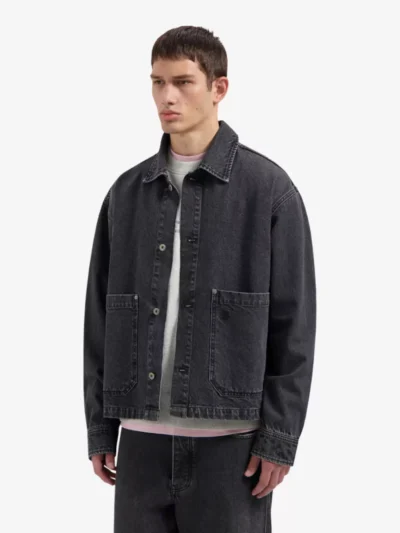 Olaf Olaf Denim Boxy Jacket - Donkergrijs