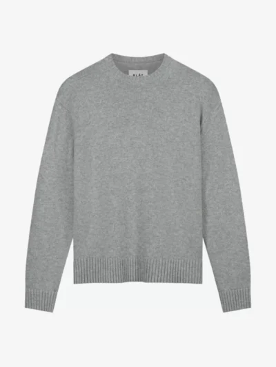 Olaf Olaf Essential Knitted Crewneck - Lichtgrijs