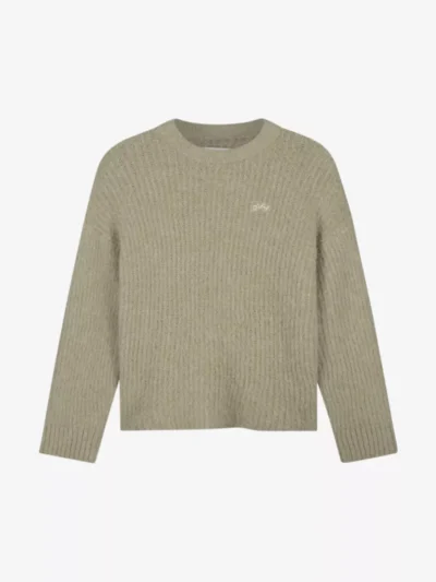Olaf Olaf Hairy Knitted Crewneck - Ecru