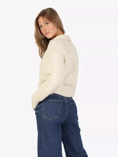Ralph Lauren Ralph Lauren Zip trui - Ecru