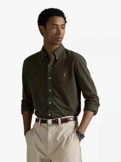 Ralph Lauren Ralph Lauren Shirt knitted - Donkergroen