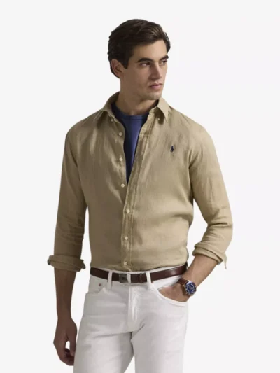 Ralph Lauren Ralph Lauren shirt linnen - Beige
