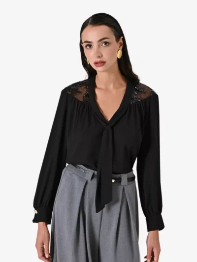 Rinascimento Rinascimento Blouse - Zwart