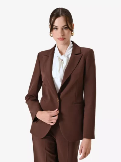 Rinascimento Rinascimento Blazer - Bruin