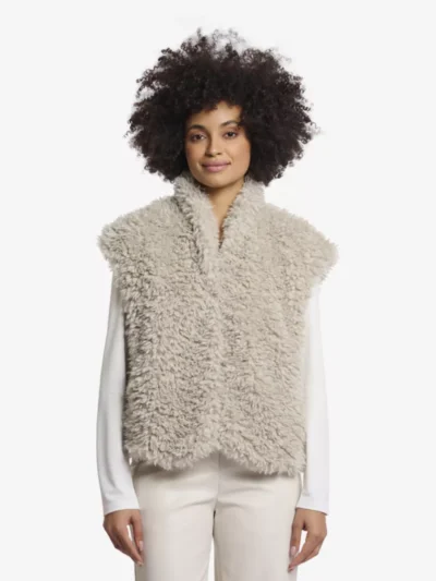 Rino en Pelle Rino en Pelle Bodywarmer - Beige