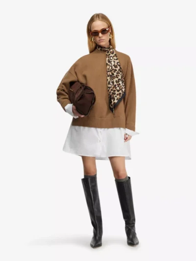 Semi Couture Semi Couture Jurk - Camel