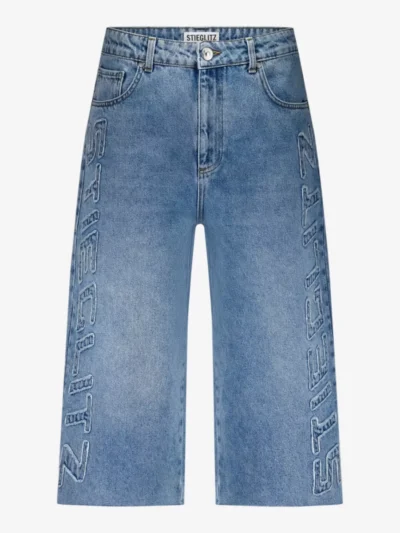 Stieglitz Stieglitz Short - Denimblauw
