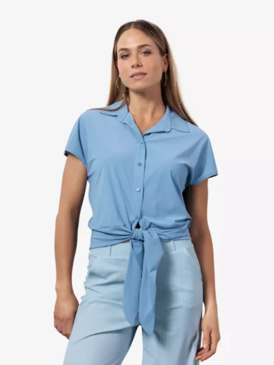 Studio Anneloes Studio Anneloes Blouse - Lichtblauw