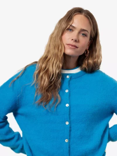 Studio Anneloes Studio Anneloes Vest - Aquablauw