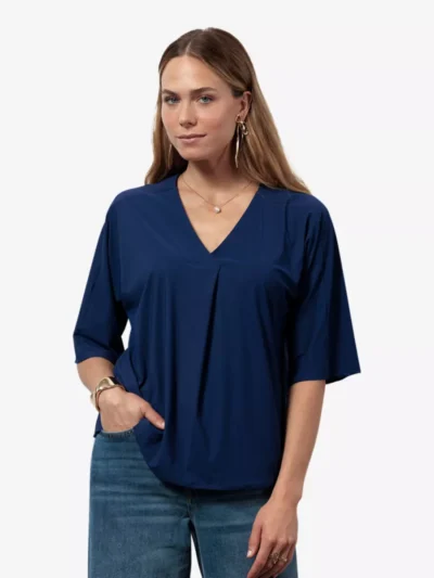 Studio Anneloes Studio Anneloes Top km - Donkerblauw