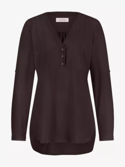 Studio Anneloes Studio Anneloes Blouse - Donkerbruin