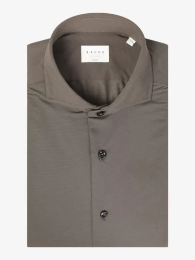 Xacus Xacus Dress Shirt Active - Taupe