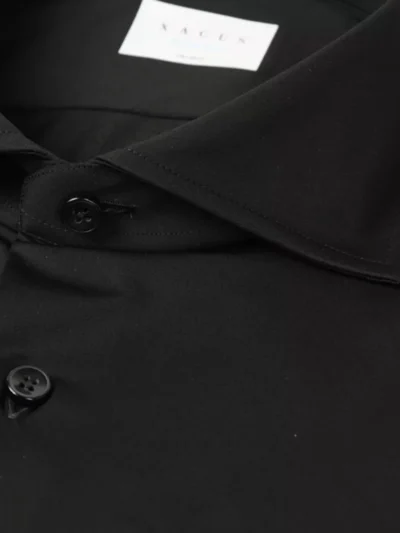 Xacus Xacus Dress Shirt Active - Zwart