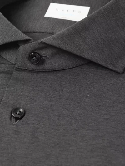 Xacus Xacus Active Dress Shirt - Donkergrijs