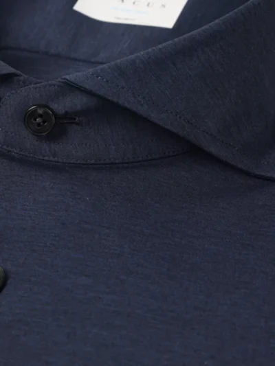Xacus Xacus Active Dress Shirt - Navy