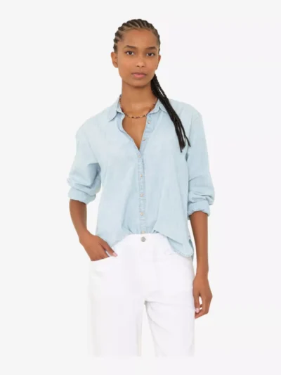 Xirena Xirena Blouse - Denimblauw