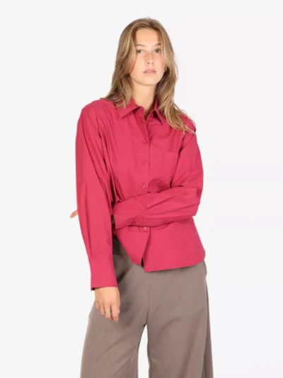 Xirena Xirena Blouse - Cerise