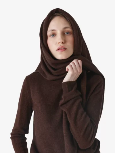 Absolut cashmere Absolut cashmere Sjaal - Donkerbruin