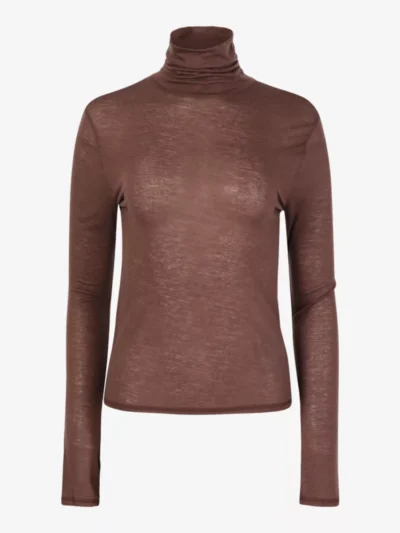 Absolut cashmere Absolut cashmere Col - Donkerbruin