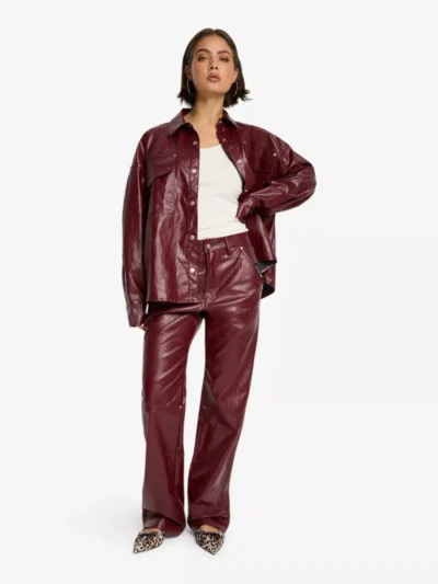 Alix The Label Alix The Label Broek - Bordeaux