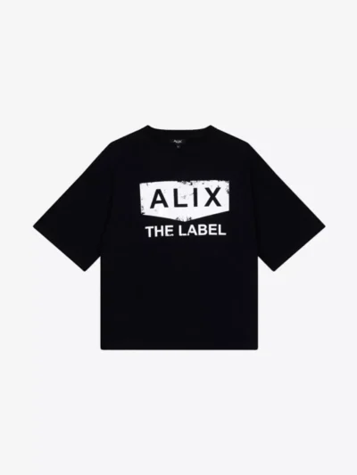Alix The Label Alix The Label Tshirt - Zwart