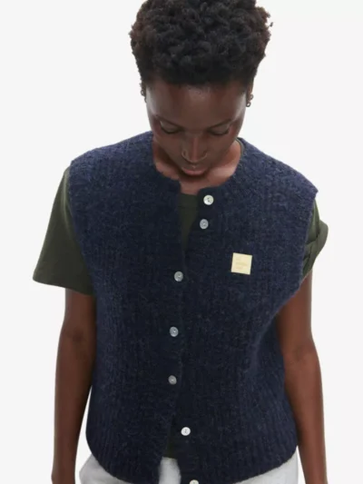 American vintage American vintage Vest - Donkerblauw