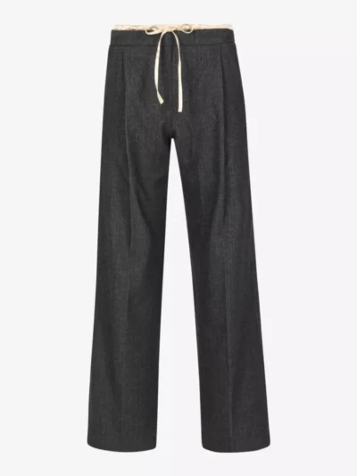 Bellerose Bellerose Broek - Antraciet