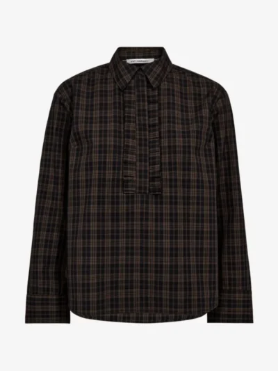 co'couture co'couture Blouse - Donkerbruin