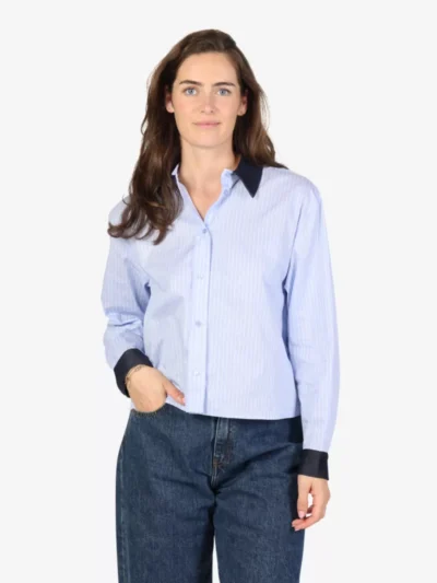 co'couture co'couture Blouse - Lichtblauw