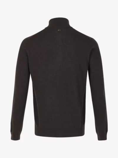 Corneliani Corneliani Pullover half zip - Donkerbruin