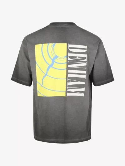 Denham Denham DENHAM FLARE TEE WHJ - Zwart