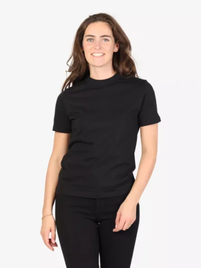 Denham Denham Tshirt km - Zwart