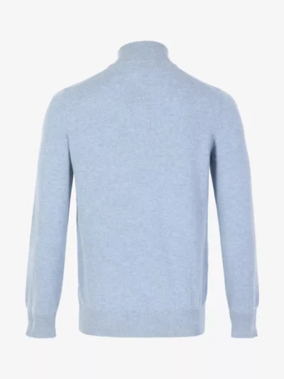 Doriani Doriani Trui halfzip - Lichtblauw