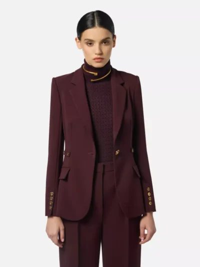 Elisabetta Franchi Elisabetta Franchi Blazer - Bordeaux
