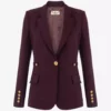 Elisabetta Franchi Elisabetta Franchi Blazer - Bordeaux