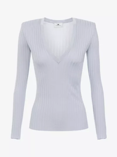 Elisabetta Franchi Elisabetta Franchi Trui - Lichtblauw