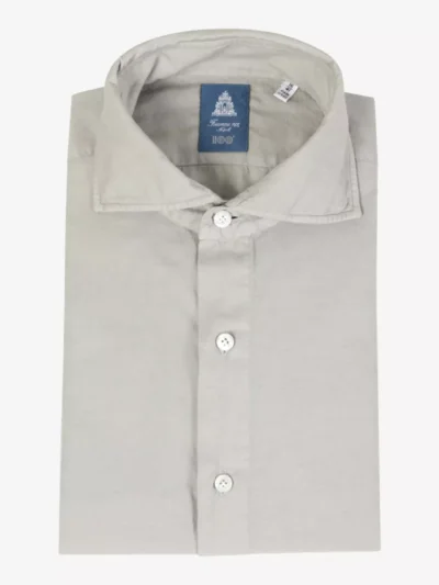 Finamore Finamore Shirt casual kat/cashmere - Taupe