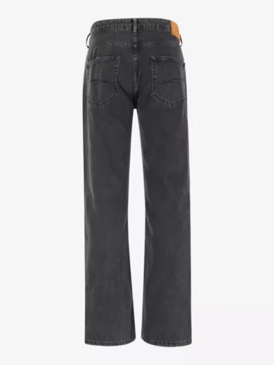 Flâneur Flâneur Jeans Straight Fit - Donkergrijs