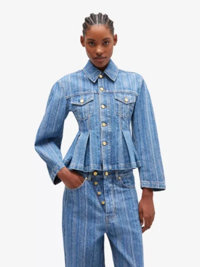 Ganni Ganni Jack - Denimblauw
