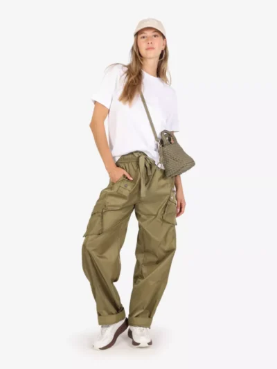 Ganni Ganni Broek - Khaki