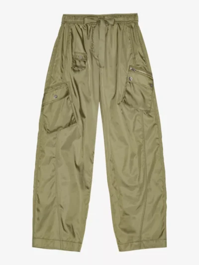 Ganni Ganni Broek - Khaki