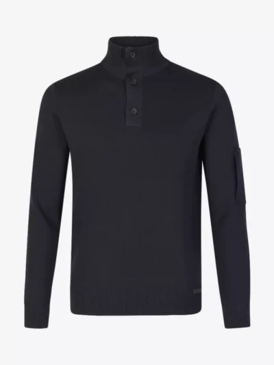 Genti Genti Trui 3-button - Navy