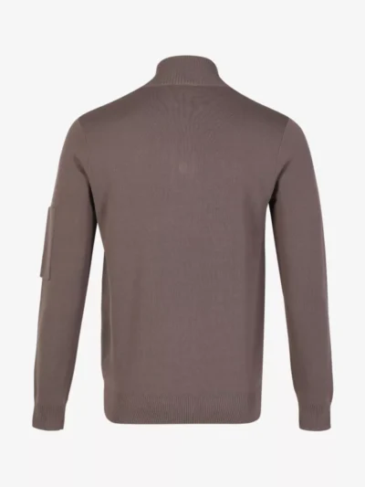 Genti Genti Trui 3-button - Taupe