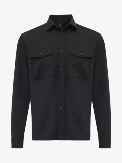 Genti Genti Overshirt - Zwart