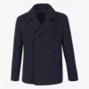 Gimo's Gimo's Jack gebreid dubble breasted - Donkerblauw