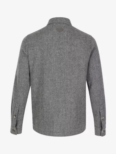 Jacob Cohen Jacob Cohen Overshirt wol - Middelgrijs