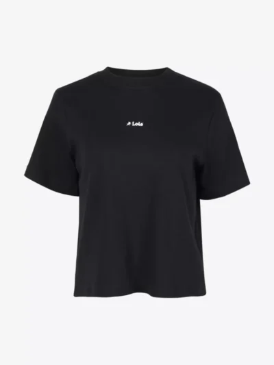 Lois Lois Tshirt km - Zwart