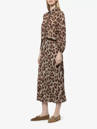 Luisa Cerano Luisa Cerano Hemdbluse mit Animal-Print - **00