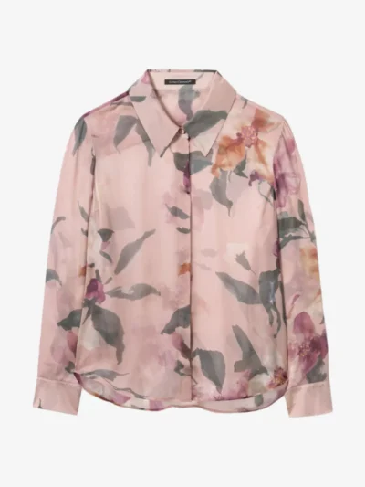 Luisa Cerano Luisa Cerano Seidenbluse mit Flower-Print - **00
